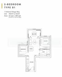 One Holland Village Residences (D10), Apartment #465481911